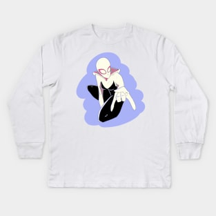 Spider Gwen Kids Long Sleeve T-Shirt